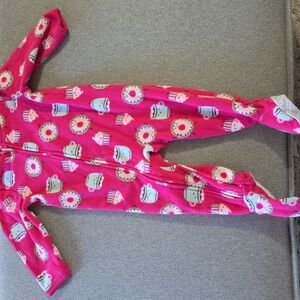 Carter's Simple Joys Pink Cupcake Baby Onesie